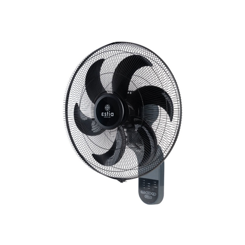 Estia 06-21177 Ανεμιστήρας Επιτοίχιος BOW με τηλεχειριστήριο 45cm 75W Μαύρος (06-21177) Estia 06-21177 Ανεμιστήρας Επιτοίχιος BOW με τηλεχειριστήριο 45cm 75W Μαύρος (06-21177)