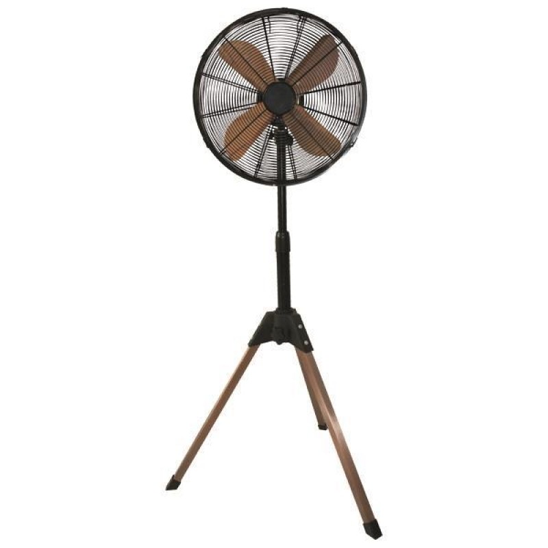 Eurolamp 300-22000 Ανεμιστήρας Ορθοστάτης με Τρίποδο 40cm 60W Χρώμα Χάλκινο
