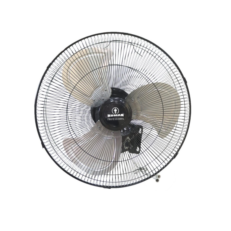 HUMAN FLW-500M-A Επιτοίχιος Μεταλλικός Ανεμιστήρας 50cm 140W 