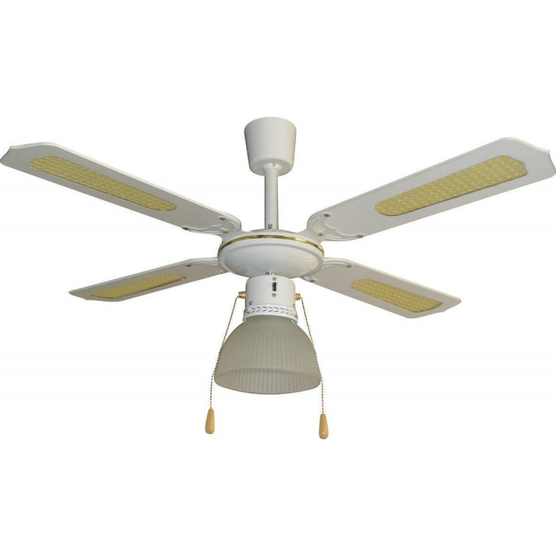 Human US-52-4CL Ανεμιστήρας Οροφής 130cm 52'' 60W Λευκό