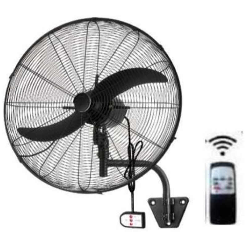 Mistral FA-500W-RC Επαγγελματικός Ανεμιστήρας Τοίχου 180W Διαμέτρου 50cm με Τηλεχειριστήριο