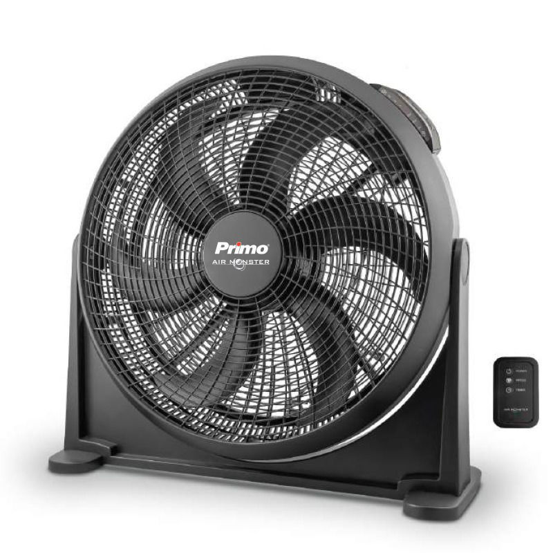 Primo A2070R Ανεμιστήρας Box Fan . Airmonster Με Τηλεχειριστήριο  20'' 50εκ Μαύρος  (800706)