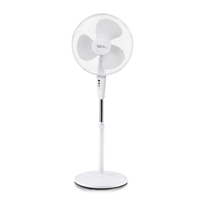 TELCO  180057 Ανεμιστήρας Ορθοστάτης 3 Φτερών 40cm 45W Λευκός