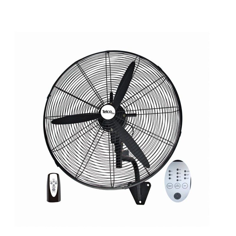 TELCO FB- 75 Βιομηχανικός Ανεμιστήρας Τοίχου 75εκ 240W  Μαύρος (180072)