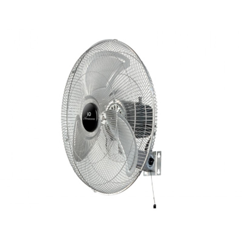 IQ MWF-18 Επιτοίχιος Μεταλλικός Ανεμιστήρας 90W Inox 45cm