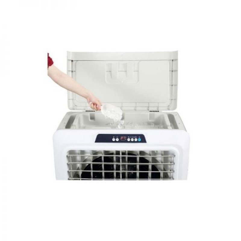 Human HU-2011 Air Cooler με 3 Ταχύτητες Ανεμιστήρα, Φίλτρο Σκόνης, Οθόνη LCD και Τηλεχειριστήριο 420W