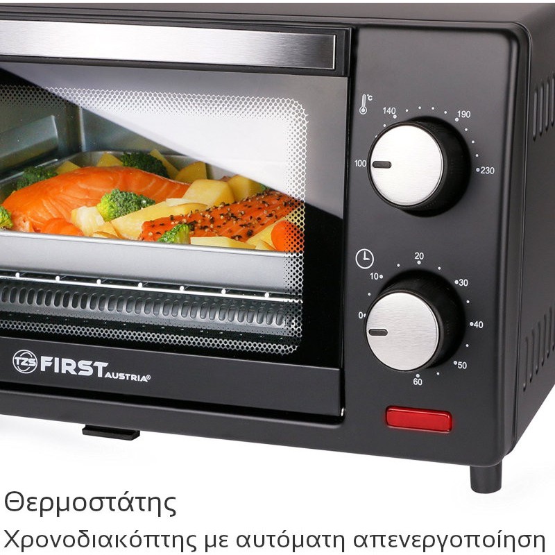 First Austria FA-5041-2 Φουρνάκι χαλαζία με χρονοδιακόπτη, 10 L 800 W (FA-5041-2) First Austria FA-5041-2 Φουρνάκι χαλαζία με χρονοδιακόπτη, 10 L 800 W (FA-5041-2)