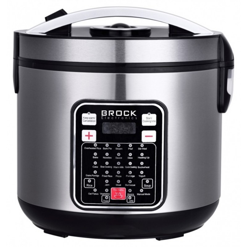 Brock MC-3203 Πολυμάγειρας 900W με Χωρητικότητα 5lt Γκρι (3203)