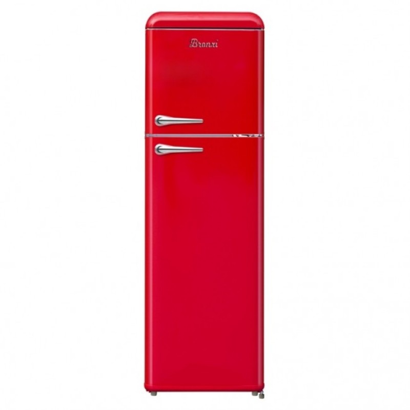 Bronxi BX-1790 RD Ρετρό Δίπορτο Ψυγείο