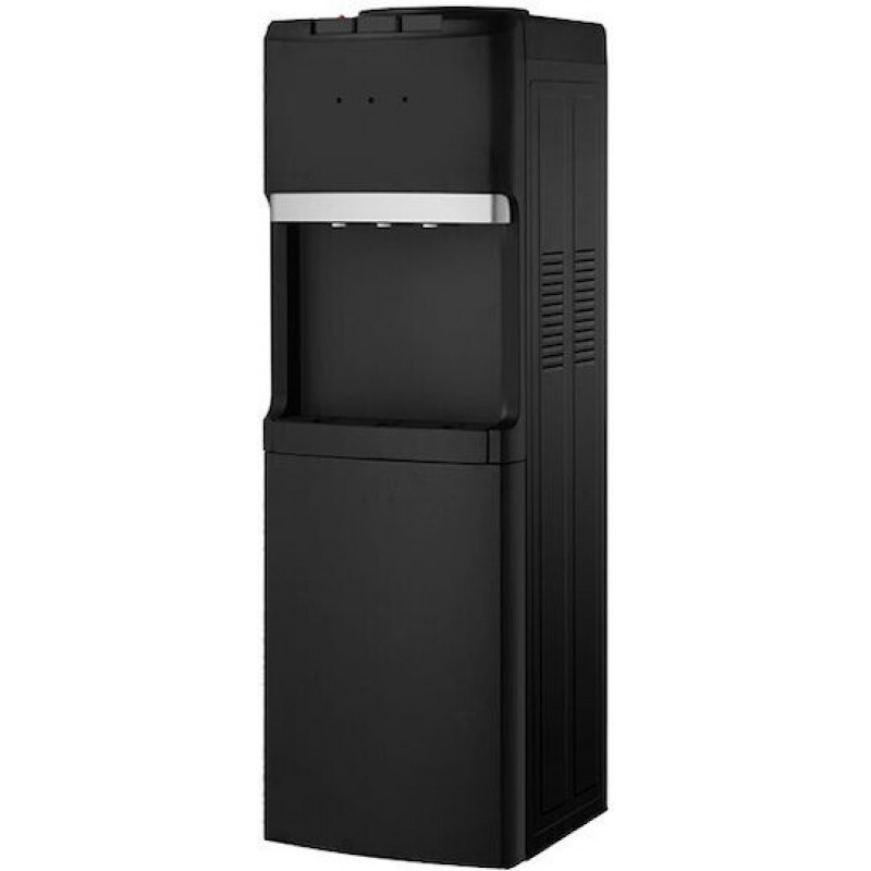 EUROLAMP 920-29710 Επιδαπέδιος Θερμοψύκτης Νερού  με αποθηκευτικο χώρο & 3 επιλογες θερμοκρασιας EU Plug Μαυρος (920-29710)