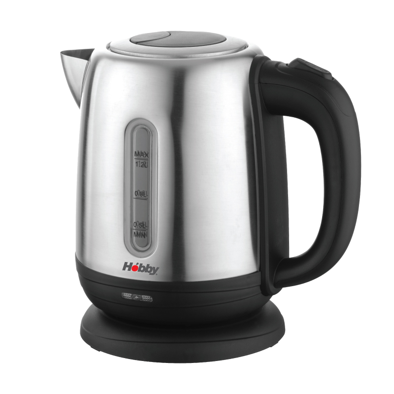 Hobby HCK-40351 Βραστήρας 1.2lt 1630W Inox (400351)