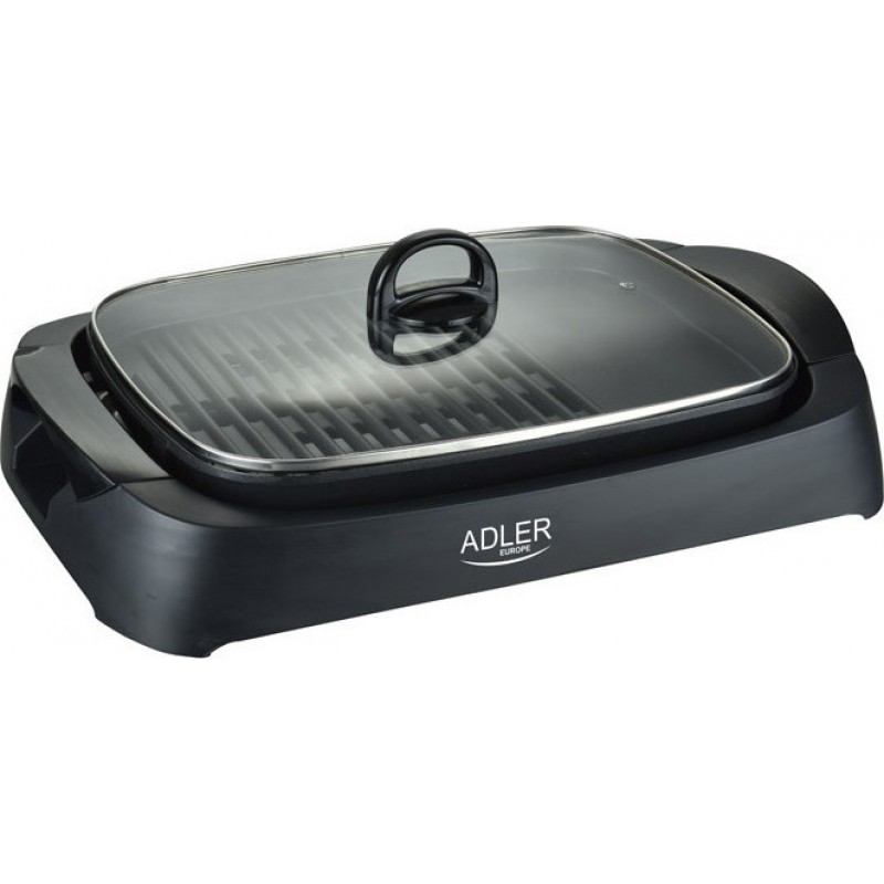 Adler AD-6610 Ηλεκτρική Πλάκα 2 σε 1 Barbeque/Grill  30000W