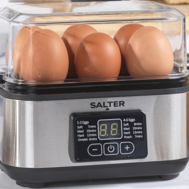 Salter EK-6153 Βραστήρας Αυγών 3 in 1 με Digital Control (EK-6153) Salter EK-6153 Βραστήρας Αυγών 3 in 1 με Digital Control (EK-6153)