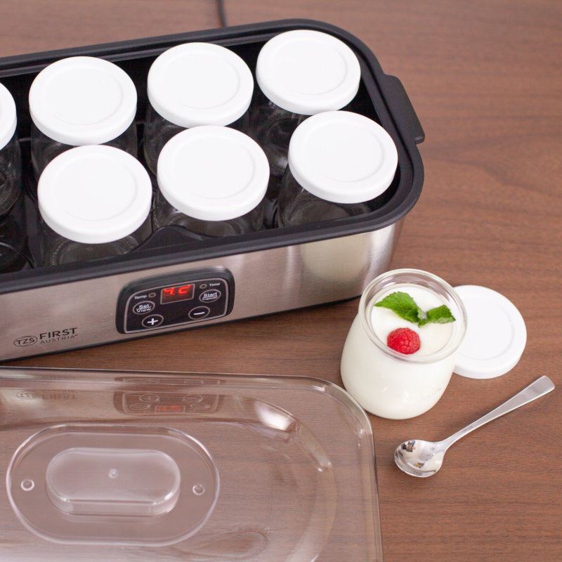 First Austria FA-5120-2 Ψηφιακή Γιαουρτομηχανή με 8 Βαζάκια 1520ml 30W First Austria FA-5120-2 Ψηφιακή Γιαουρτομηχανή με 8 Βαζάκια 1520ml 30W