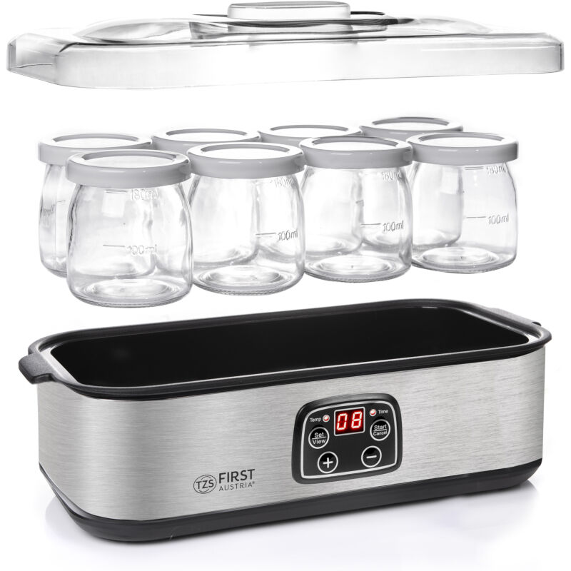First Austria FA-5120-2 Ψηφιακή Γιαουρτομηχανή με 8 Βαζάκια 1520ml 30W First Austria FA-5120-2 Ψηφιακή Γιαουρτομηχανή με 8 Βαζάκια 1520ml 30W