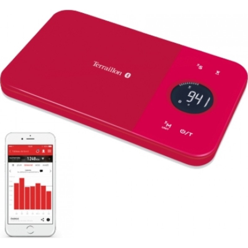 Terraillon  GR14414  NutriTab Ζυγαρία Κουζίνας Bluetooth