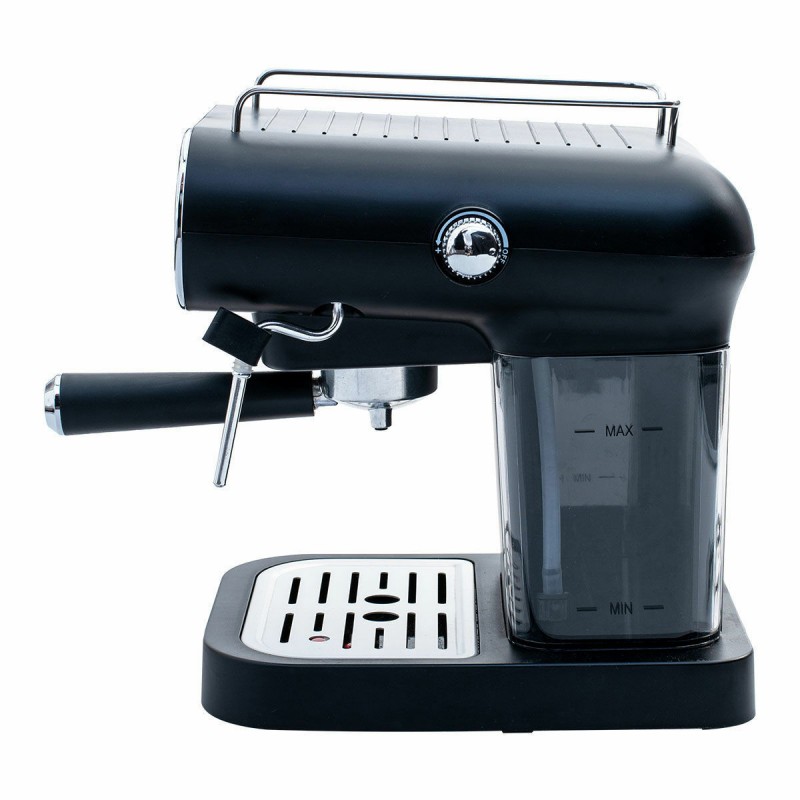 Estia Delizia Μηχανή Espresso Πίεσης 20bar 1050W Μαύρη (06-11871)
