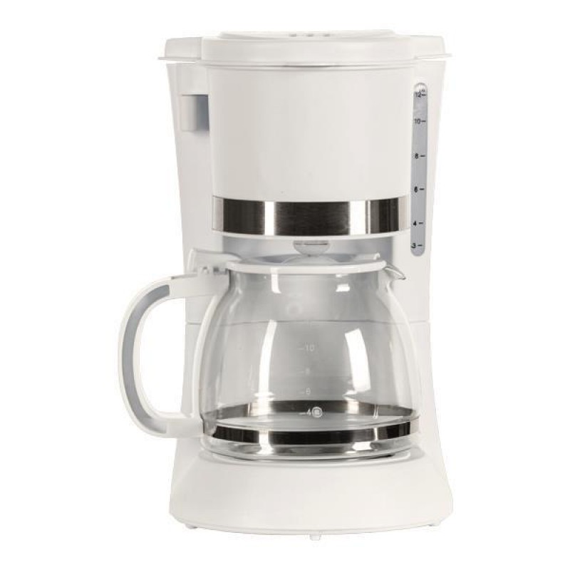 Eurolamp 300-70018 Καφετιέρα Φίλτρου 1.2Lt 900W Λευκό