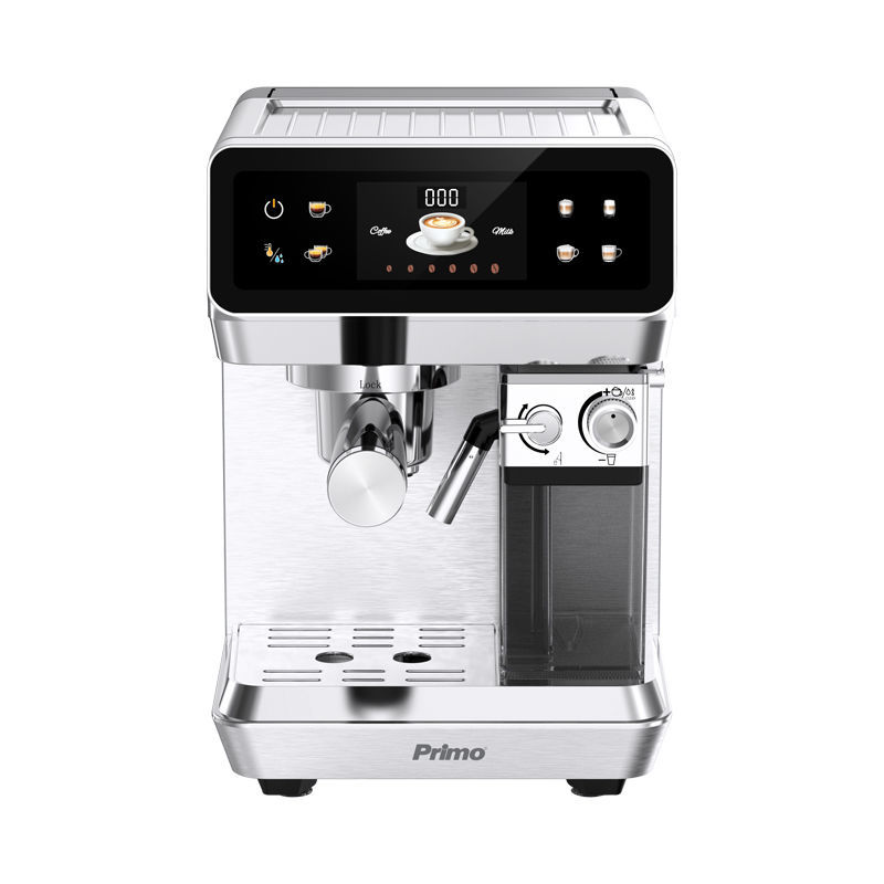 Primo PREM-40574 Μηχανή Espresso+Milk frother  2σε1 20Bar Digital Ιnox (400574)