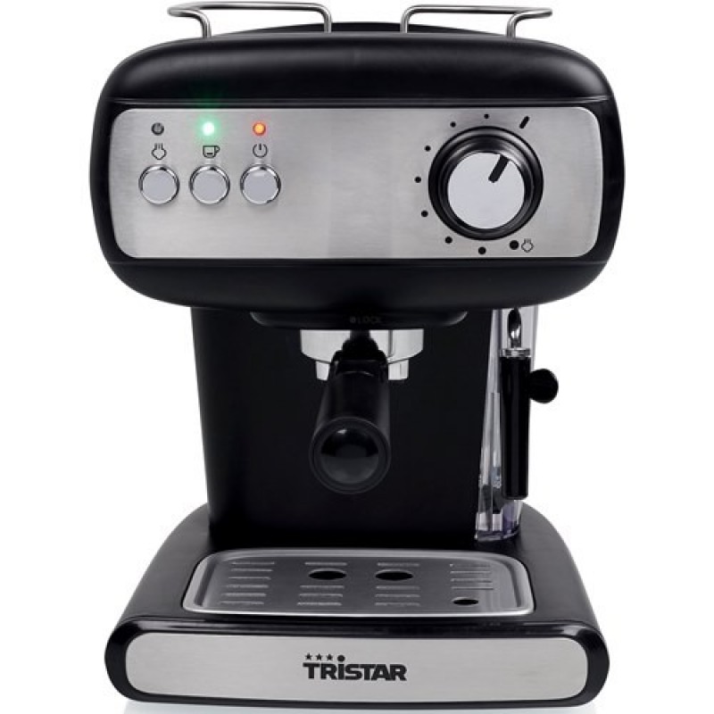 Tristar CM-2276 Μηχανή Espresso 850W Πίεσης 20bar Μαύρη