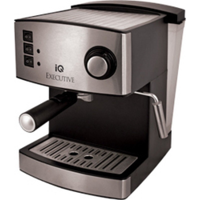 IQ CM-170 Καφετιέρα Espresso με Αποσπώμενο Ακροφύσιο Ατμού/Αφρόγαλου  15Bar 850W 