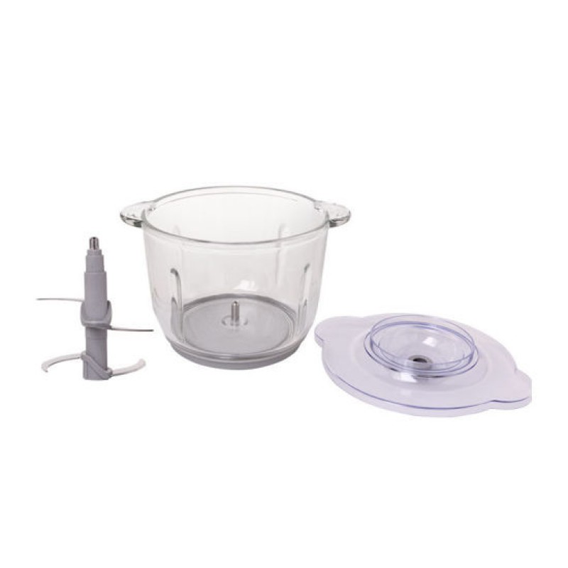 PRIMO PRFC-40486 Πολυκόπτης με γυάλινο μπωλ inox/γκρι 500W 2L (400486) PRIMO PRFC-40486 Πολυκόπτης με γυάλινο μπωλ inox/γκρι 500W 2L (400486)