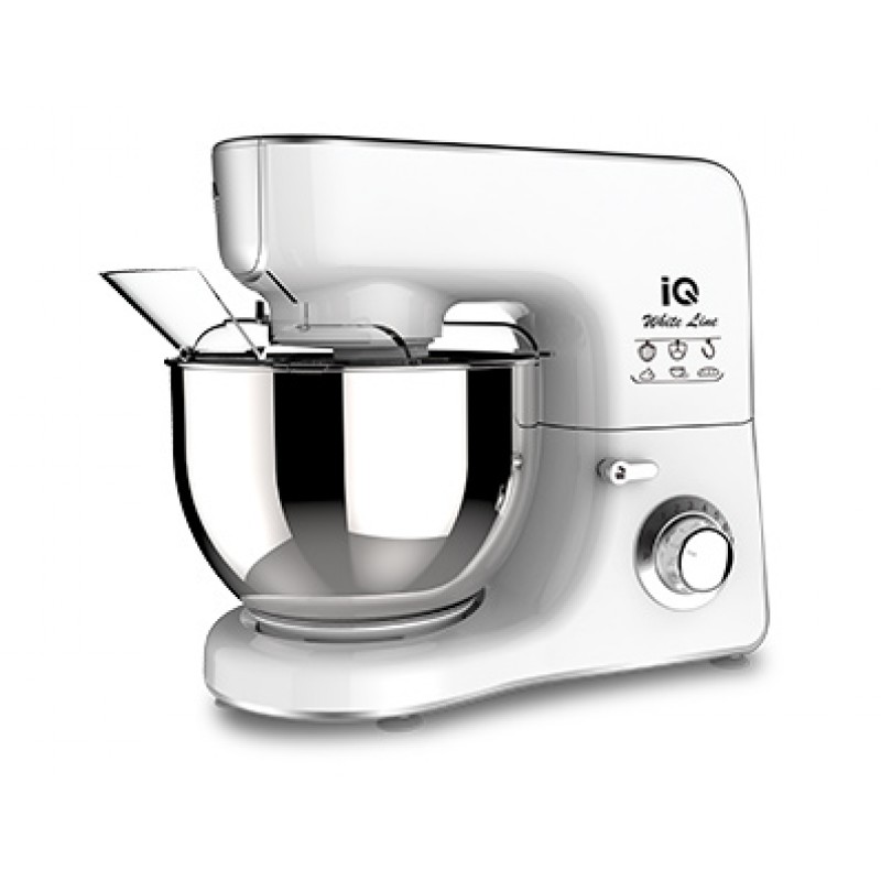 IQ EM-532 Κουζινομηχανή με Ανοξείδωτο Κάδο 5.5lt White LIine 1000W 