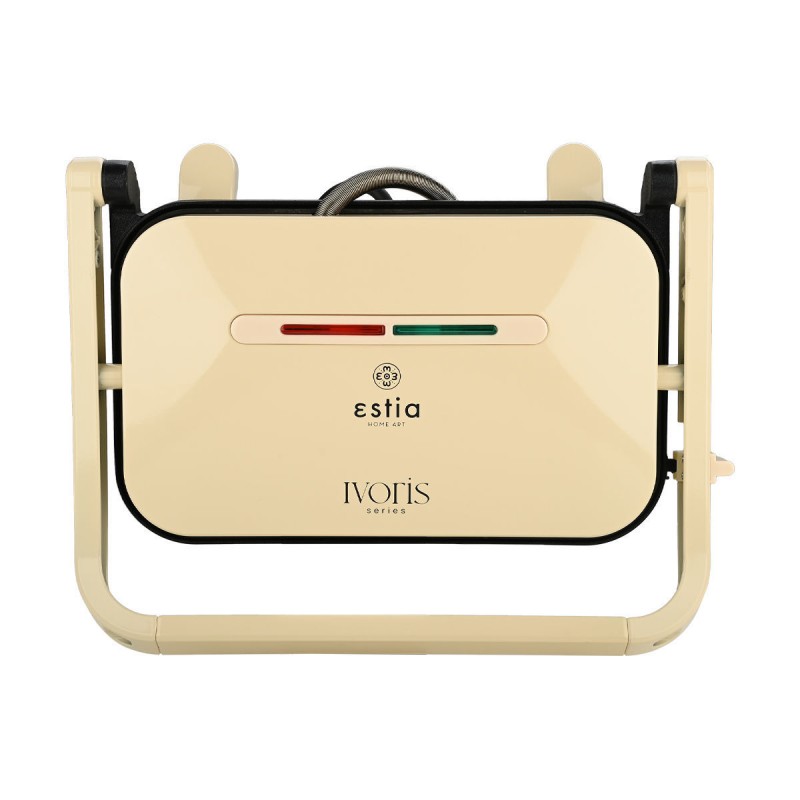 Estia 06-19150 IVORIS 2 Θεσεων με αντικολλητικες πλακες 1300W (06-19150)
