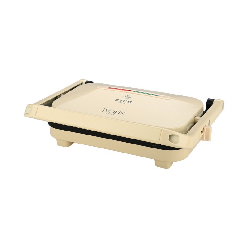 Estia 06-19150 IVORIS 2 Θεσεων με αντικολλητικες πλακες 1300W (06-19150)