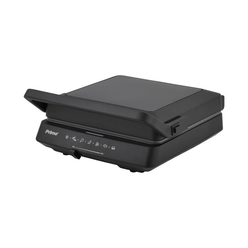 Primo  PRPG-40545 Ψηστιέρα Panini  2000W Αποσπώμενες κεραμικές marble πλάκες Μαύρη (400545)