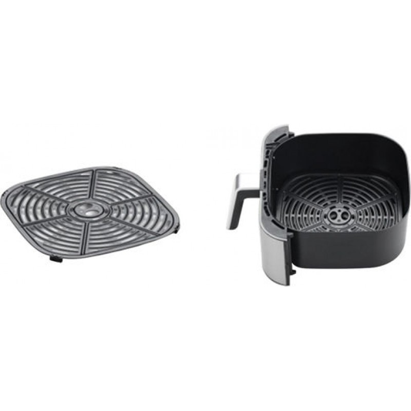 EUROLAMP 300-70041 Φριτέζα Αέρος με Αποσπώμενο Κάδο & Παράθυραο 8L 1800W Μαύρη (300-70041)