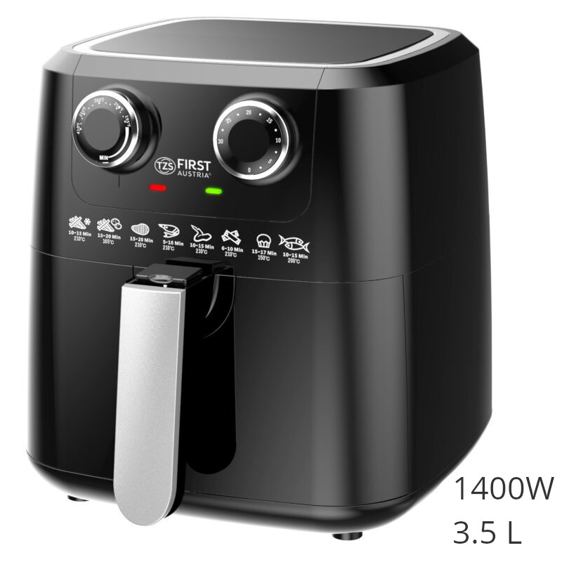 First Austria FA-5053 Φριτέζα Αέρος με Χρονοδιακόπτη 1400W 3.5lt 