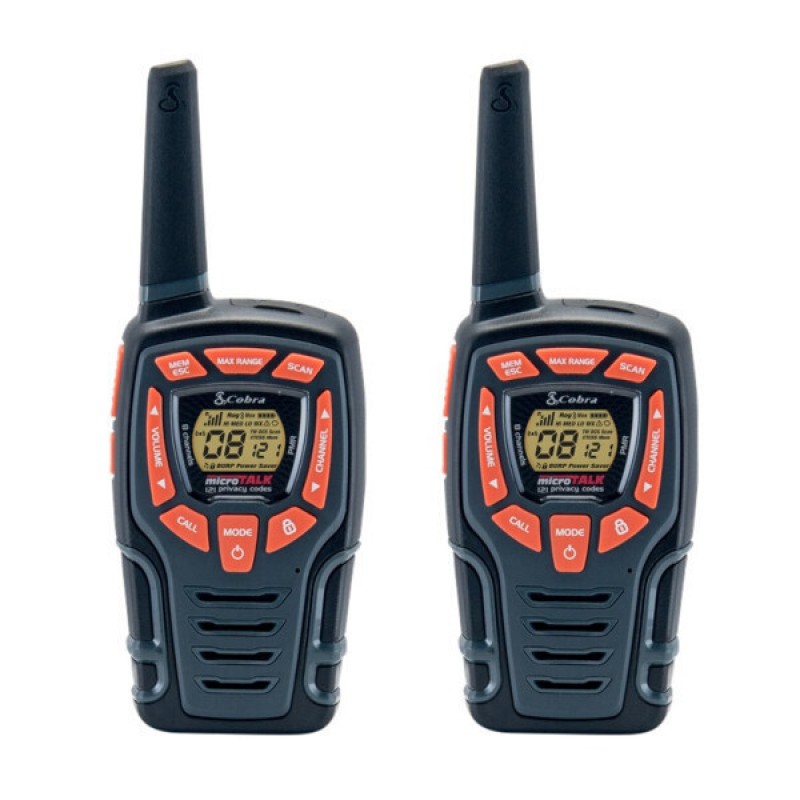 Cobra AM-855 Walkie Talkie Επαναφορτιζόμενα - Μέγιστη Εμβέλεια 10km 