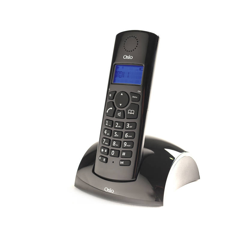 OSIO OSD 8610 Ασύρματο Τηλέφωνο με Ανοιχτή Ακρόαση Μαύρο