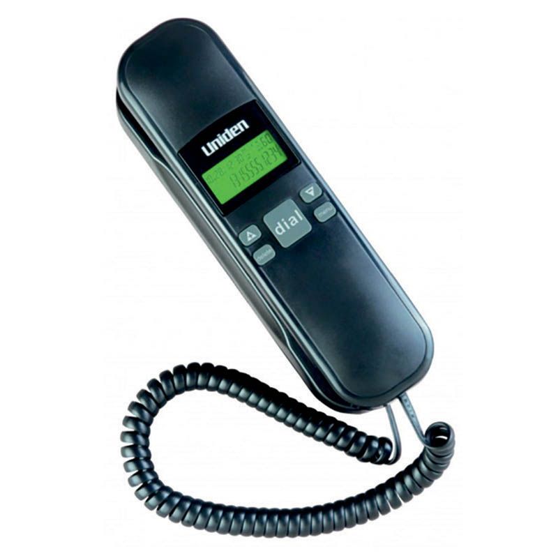 UNIDEN AS-7103 Τηλέφωνο Γόνδολα με αναγνώριση κλήσης Μαύρο (200244)