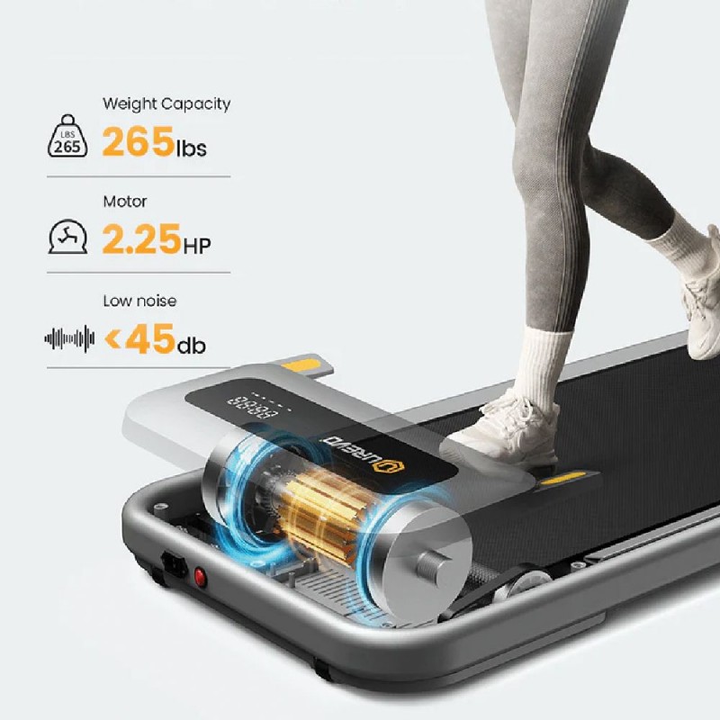 XIAOMI UREVO STROL U1 Διάδρομος Γυμναστικής ΓΚΡΙ (090108)