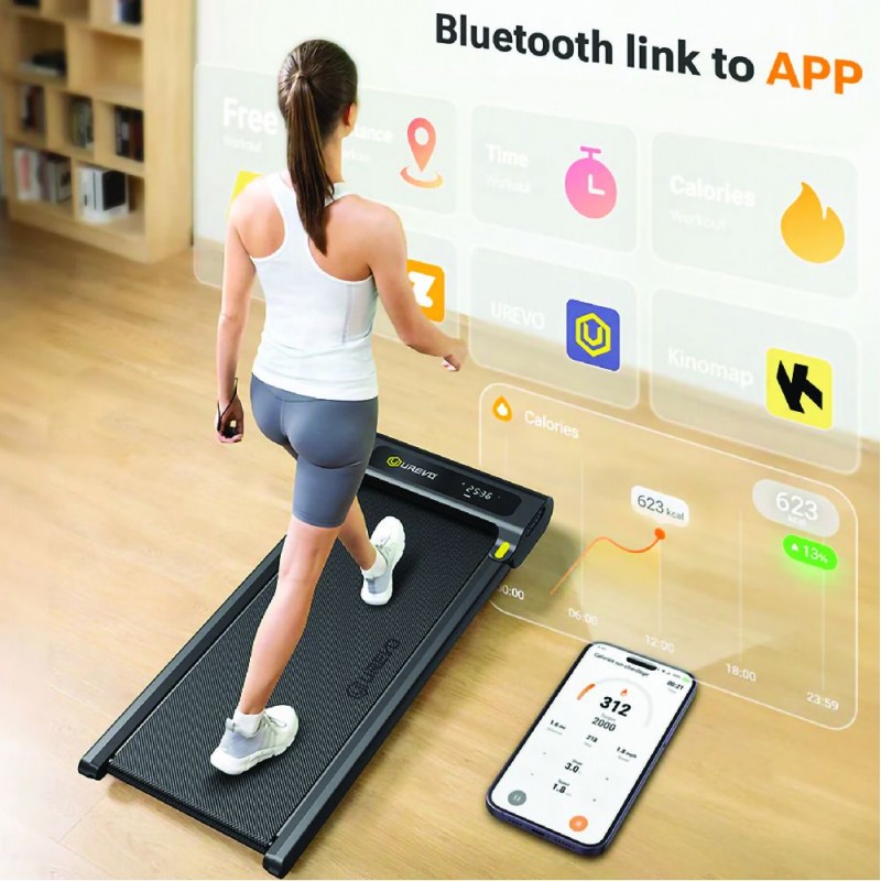 XIAOMI UREVO Spacewalk E3S Διάδρομος Γυμναστικής Smart Control (090109)