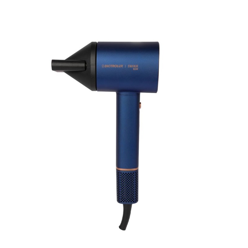 DICTRO LUX 793701  Σεσουάρ με ιονισμό και οθόνη 1600W STAR BLUE  μπλε (060260)
