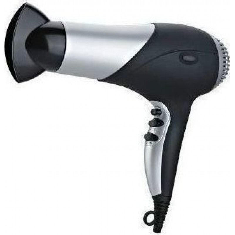 DARWIN DRW-182 Σεσουάρ Μαλλιών 1800W-2000W, με φυσούνα και ιονιστή (29979)